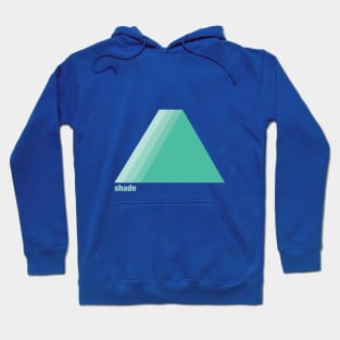 Geometric Triangle Shade Hoodie